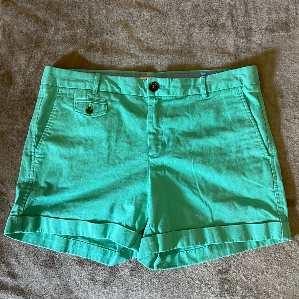 Banana Republic Mint Green Women's Bermudas
